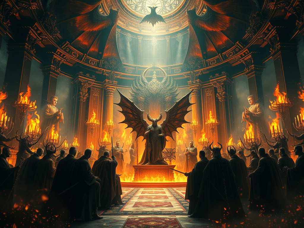 Rulers of Hell According to Milton