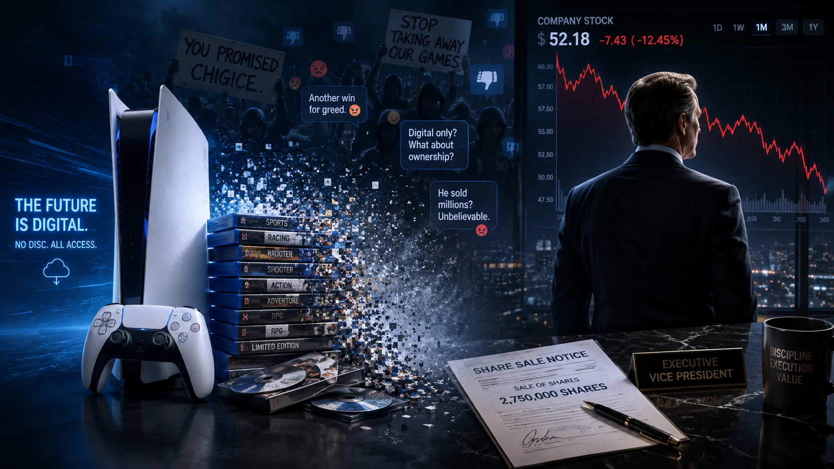 Sony’s Digital-Only PlayStation Future Just Got Even More Controversial